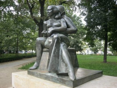 Skulpturengruppe Bettina und Achim von Arnim