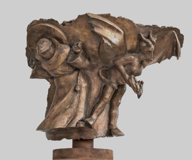 Kapitell - Mönch und Teufel